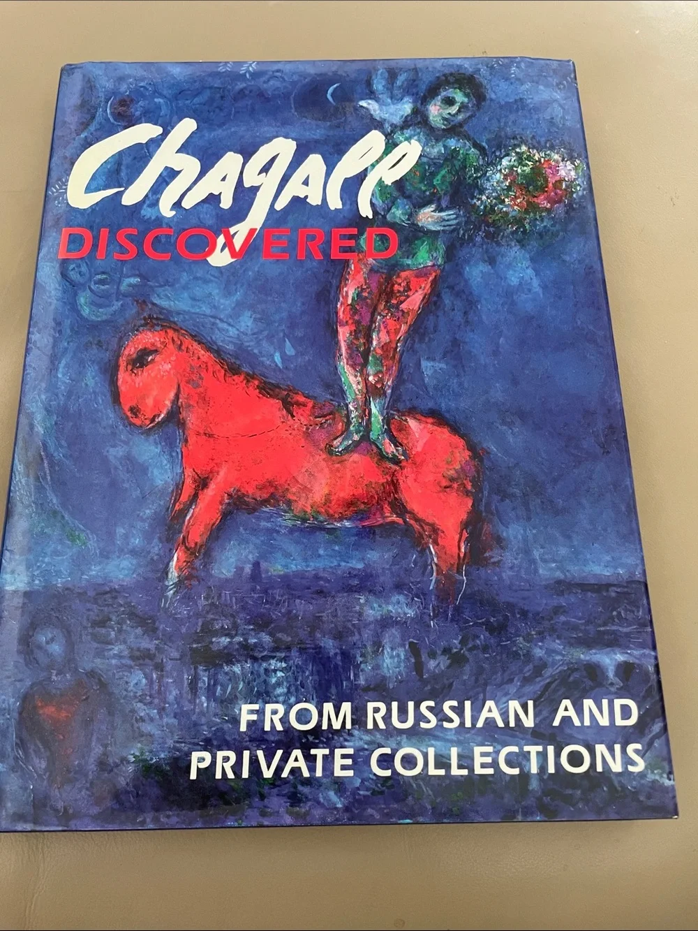 Book Chagall Dicovered great book showing his work.